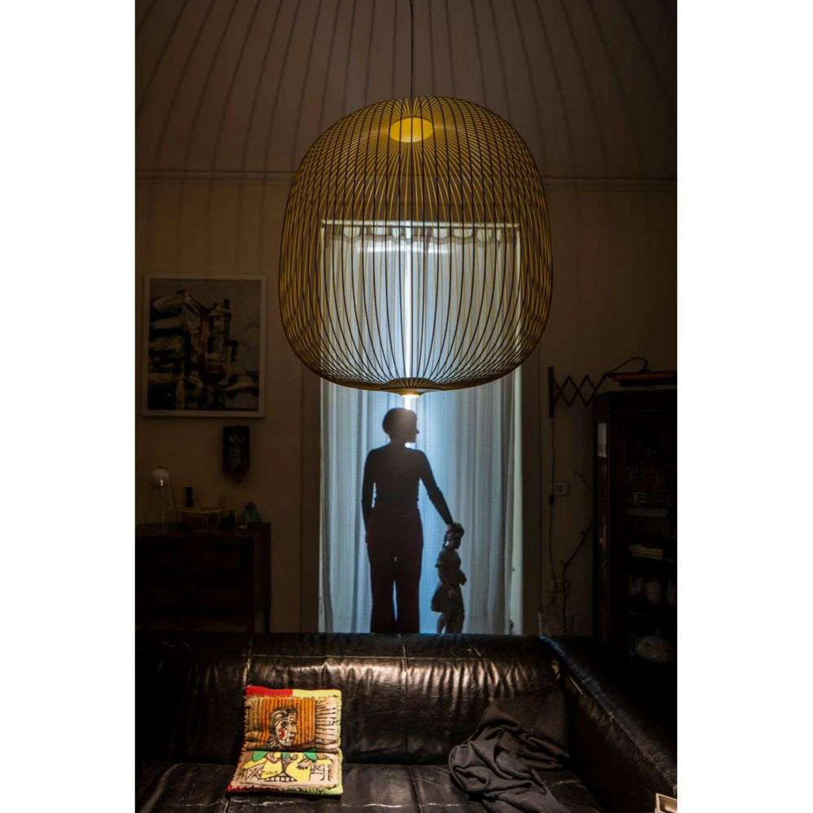 Foscarini Spokes 2 Large LED Hanglamp Dimbaar - Koper