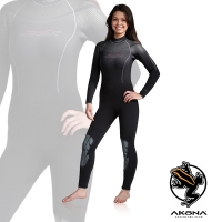 Akona Tauchanzug Quantum Stretch - 5mm Overall - Damen - Gr: XS (5-6) - #
