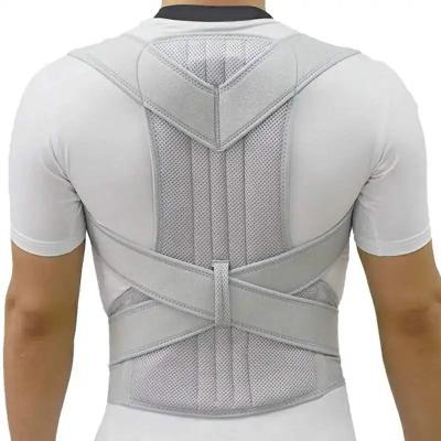 Uplifted Finds Posture Corrector And Adjustable Clavicle Support Trainer grey 4xl