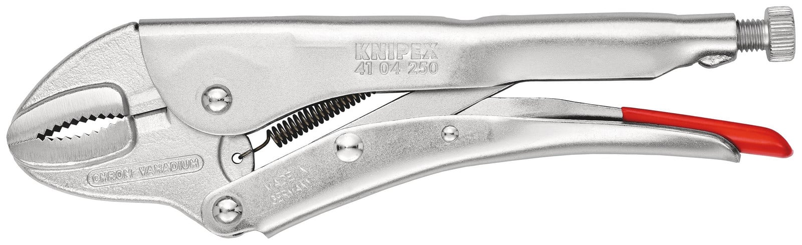 Knipex grijptang vernikkeld lengte 250 mm - 41 04 250