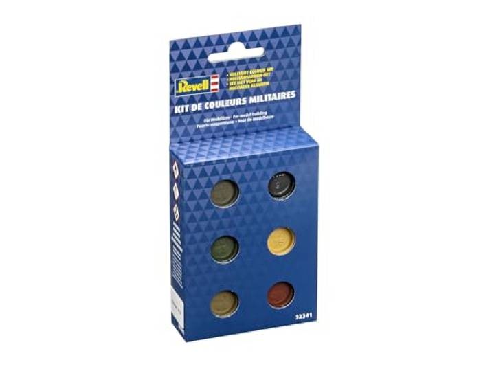 Revell 32341 Militaire Kleur Set 2 (6x Email Email Verf) 14ml