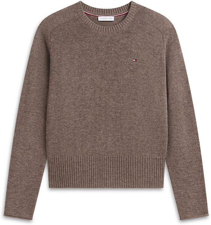 TOMMY HILFIGER Pull col rond manches longues en laine