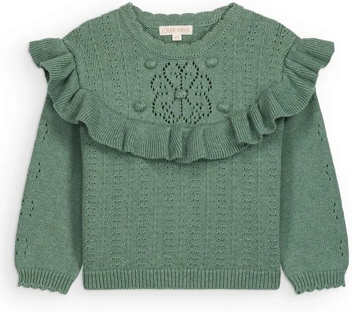 Louise Misha Pull Satia Vert 3 ans