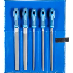 PFERD TOOLS Werkstattfeilen-Set WR 5-tlg. in Rolltasche Hieb 2 universell zum Schruppen und Schlichten - 11800542