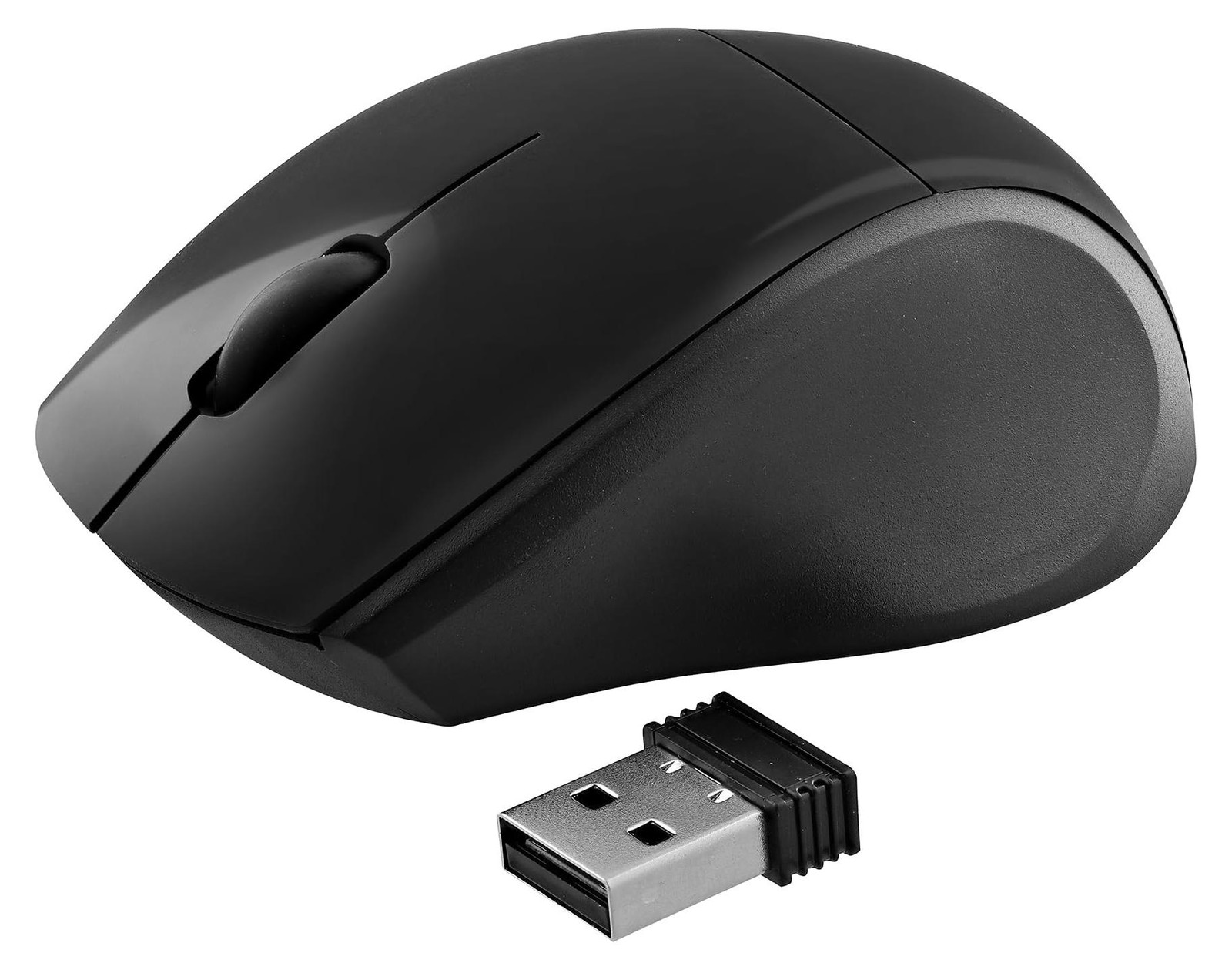 T'nB MM240B Optische Draadloze Muis, 1600 DPI, Zwart