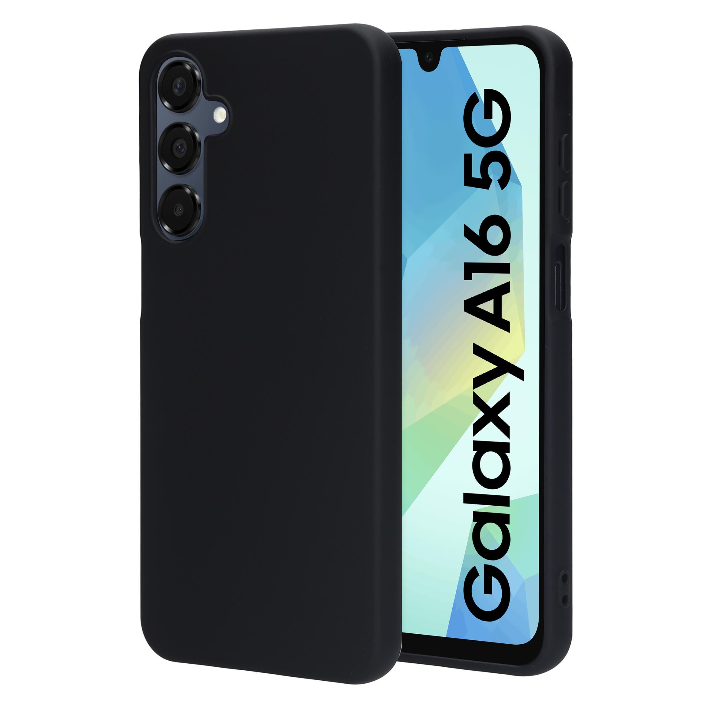Mobiparts Silicone Cover Samsung Galaxy A16 Black (Samsung Galaxy A16) (MP-128386)