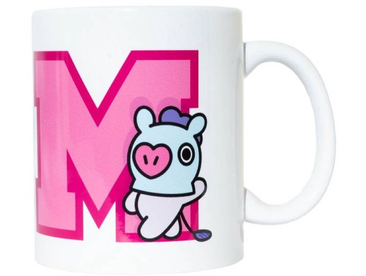 Grupo Erik Mok Bt21 Mang Junior 300 Ml Keramiek Wit/roze