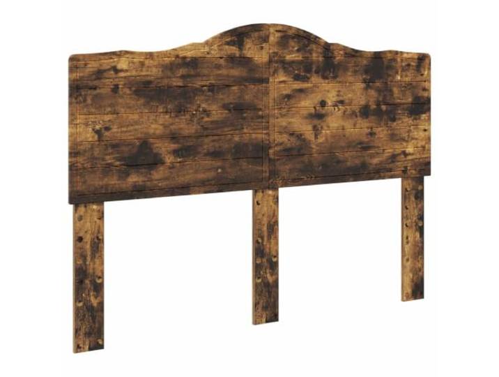 HGLADYU Modernes Kopfteil 160 cm aus Holzwerkstoff in geräucherter Eiche für Ihr Bett Dieses Moderne Kopfteil 160 cm aus Holzwerkstoff in geräucherter Eiche ist eine stabile