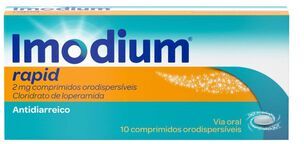 Imodium Rapid Tratamento da Diarreia 10 comprimidos
