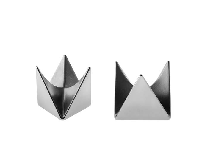 Alessi - Roost Eierbecher, Aluminium (2er-Set)
