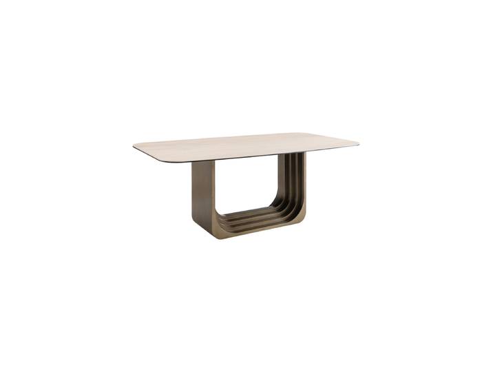 Design Esstisch „Maxfield“, verschiedene Grössen Beige Richmond Interiors