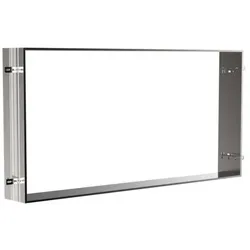 Emco Asis Evo Einbaurahmen 939700006 1600x700mm, für Lichtspiegelschrank asis evo