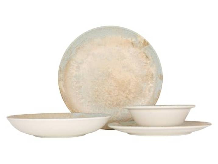 Bonna Geschirrset - Luz - 24 teilig - 6 Personen - Porzellan