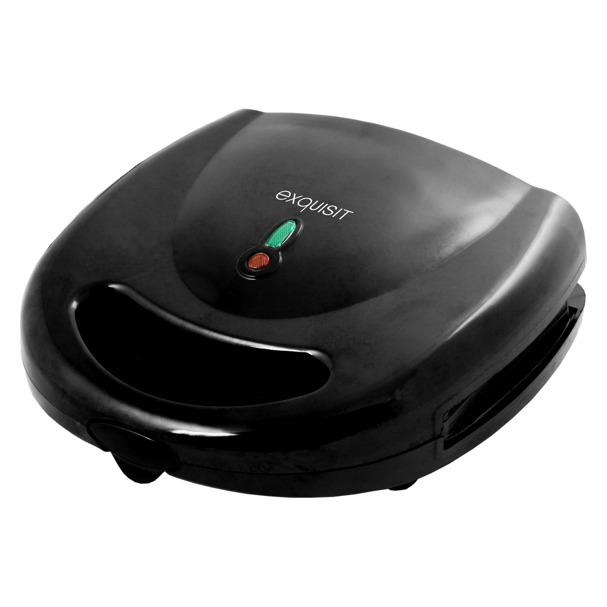 Exquisit Sandwichtoaster ST 3101 sw Black (5010044)