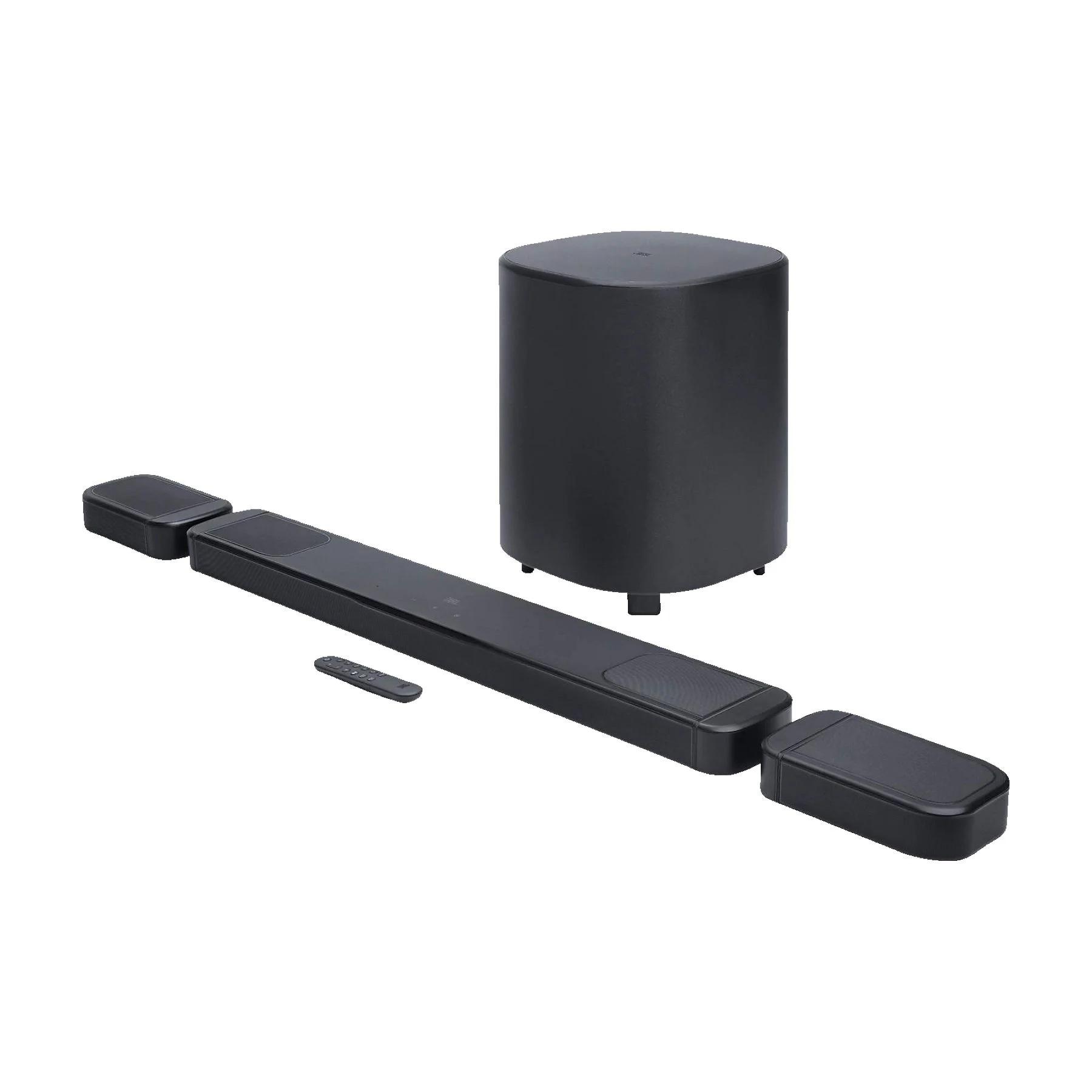 JBL Bar 1000 MK2 Soundbar Schwarz Bluetooth inkl. kabellosem Subwoofer - Subwoofer - 7.1