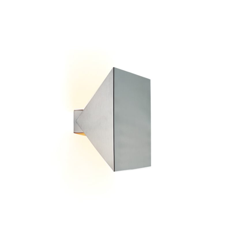 Mawa Design Britz 1 Wandleuchte (matt vernickelt und gebürstet) matt vernickelt und gebürstet MW013235