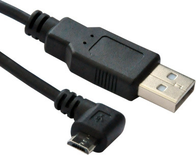 MicroConnect USBABMICRO3ANG Micro-USB B naar USB A kabel, USB 2.0, 3 meter, zwart