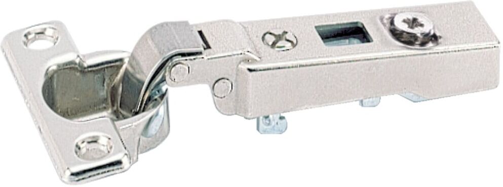 Hettich Möbel-Topfscharnier Intermat 9924, 72965 95°,Kröpf. 9,5mm Zinkdruckguss Si vern.)