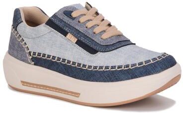 Women's Julep Dual Gore Sneaker by Drew in Denim (Size 6.5 N)