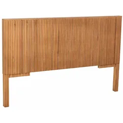 KOPFTEIL aus Holz, braun, 160x7x100cm