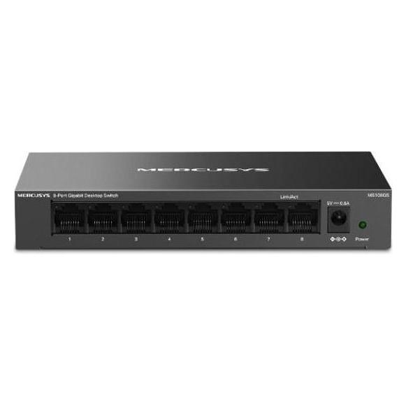 Mercusys MS108GS Switch für Netzwerk 8 Gigabit-Ports (8 Ports) (MS108GS)