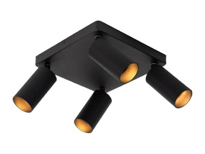 LUCIDE CLUBS - Deckenstrahler - 4xGU10 - Schwarz