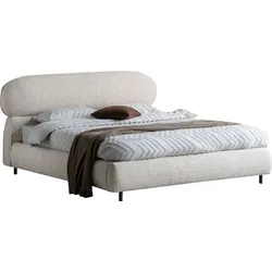 Polsterbett HOME AFFAIRE "Zauberflöte", beige (beige, beige, beige), B:180cm, Betten, Polsterbett