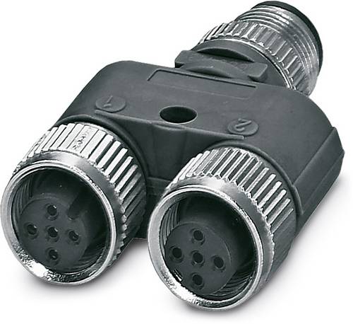 Phoenix Contact 1527618 Sensor-/Aktor-Verteiler und Adapter M12 Adapter, Y-Form Polzahl Sensoren: 4 5St.