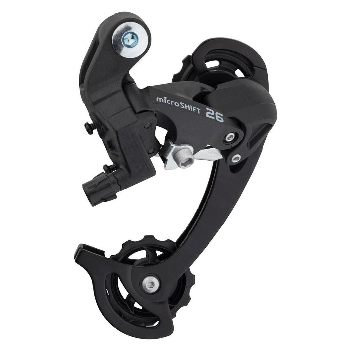 Micro Shift Microshift Sport und Outdoor Rd-m26l Fahrradschaltung 8/9 Gang, Schwarz, velocidades (7-fach, 8-fach, 9-fach) (MSH-RD-M26L)