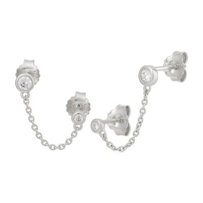 Paar Ohrstecker CAÏ, silber (weiß), Ohrringe, Damen, one-size, Silber 925 (Sterlingsilber)