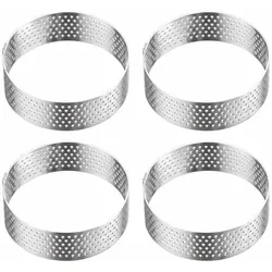Westmark 4 Tartelette-Rahmen, rund, Ø 6 cm, 340022E3