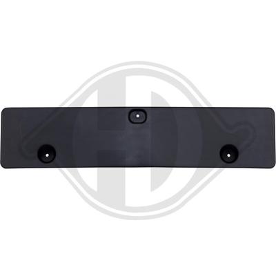DIEDERICHS Kennzeichenhalter zub00478 vorne