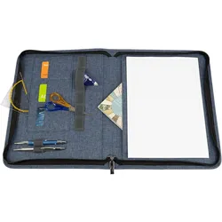 Wedo, Mappe, Schreibmappe A4 Denim blau (A4, 1x)