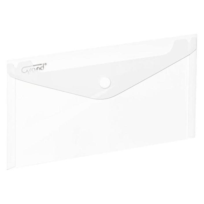 GrandHall Umschlag mit Schnappverschluss 225x124mm weiss GRAND (41960933)