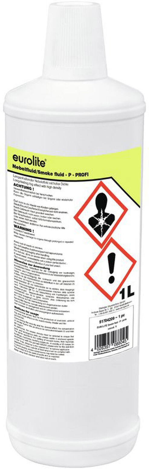 EuroLite Smoke Fluid -P- Profi, 1l Nebelfluid