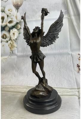 Bronzhaus Hand Made Venus Goddess Of Love Bronze Sculpture Statue Art Figurine By Moreau