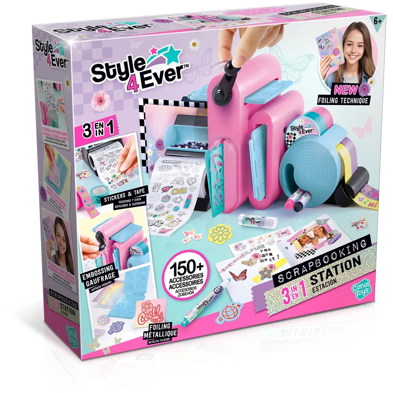 Canal Toys 3 in 1 Scrapbooking Station