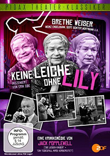 Erik Ode - Keine Leiche ohne Lily - Kriminalkomödie mit Grethe Weiser (Pidax Theater-Klassiker) - Preis vom 11.10.2026 15:43:13 h