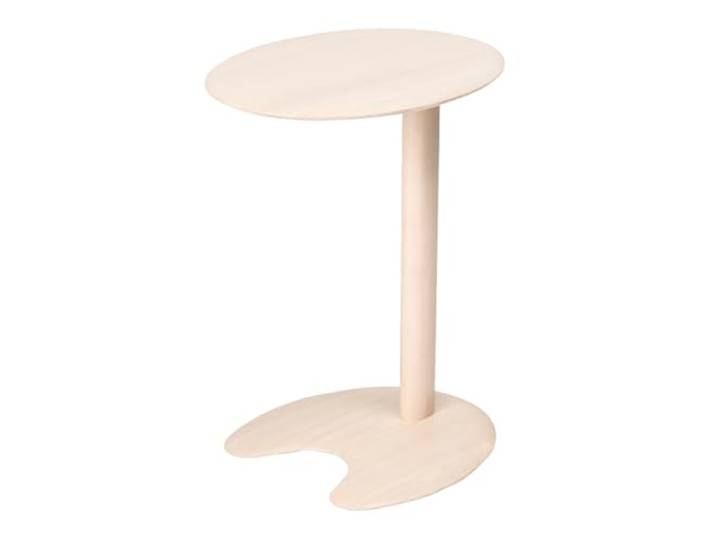 OIFAODAO Runde Tische， for Couch, modernes Design, Akzenttisch(/Beige,A)