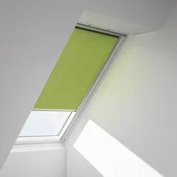 VELUX Rollo elektro RML U08 4155S Sandbeige, Schiene alu
