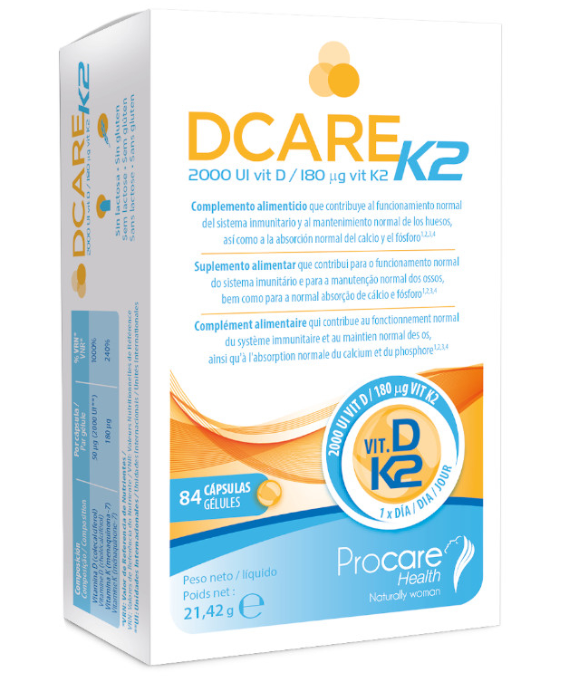 Prodeco Pharma Dcare K2 84 Capsules