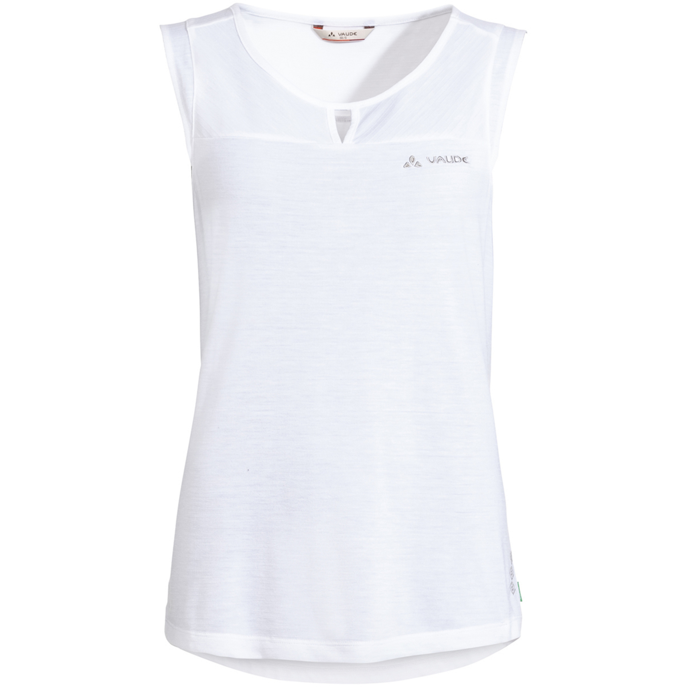 Vaude Skomer Hiking Top Damen Tanktops weiss Größe S Camping Widerstandsfähig Lyocell (Tencel)
