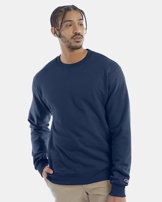 Champion S600 Powerblend Crewneck Sweatshirt in Late Night Blue size 2XL S6000