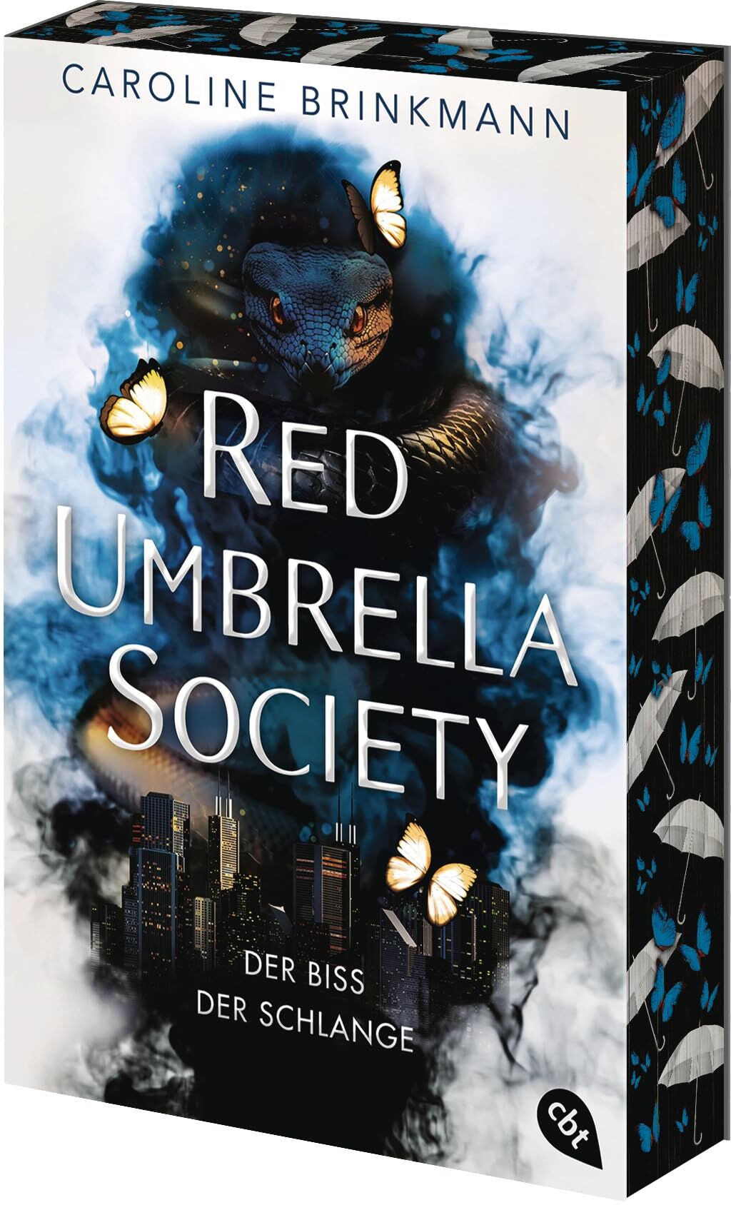 Caroline Brinkmann - Red Umbrella Society – Der Biss der Schlange: Der fesselnde Abschluss der Urban Fantasy-Dilogie. Mit Motiv-Farbschnitt in limitierter Auflage (Die-Red-Umbrella-Society-Reihe, Band 2) - Preis vom 18.10.2026 15:28:09 h