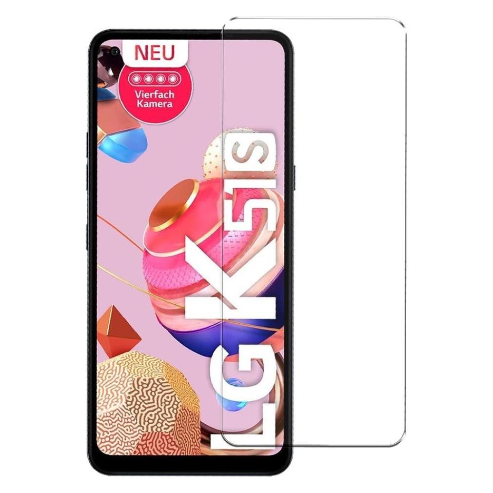 Screenguard LG K51S Panzerglas Schutzfolie Case Friendly Design (LG K51s) (00026402)
