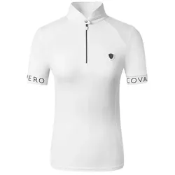 Covalliero Damen Turniershirt Competition Shirt white FS 2025, Größe: XL