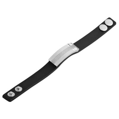 Armband ADELIA´S "Armband aus Leder 22 cm", schwarz, Armbänder, Damen, 22cm, Leder, Armband, Zum Verschenken – ideal zum Geburtstag