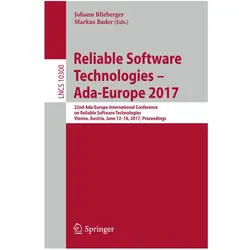 Reliable Software Technologies - Ada-Europe 2017, Fachbücher von Markus Bader, Johann Blieberger