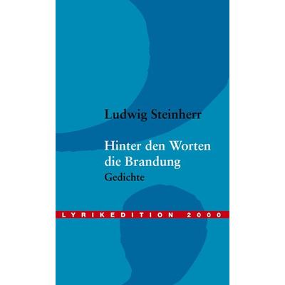 Hinter den Worten die Brandung, Gebundene Ausgabe von Ludwig Steinherr, Buch & media, 978-3-935877-96-1