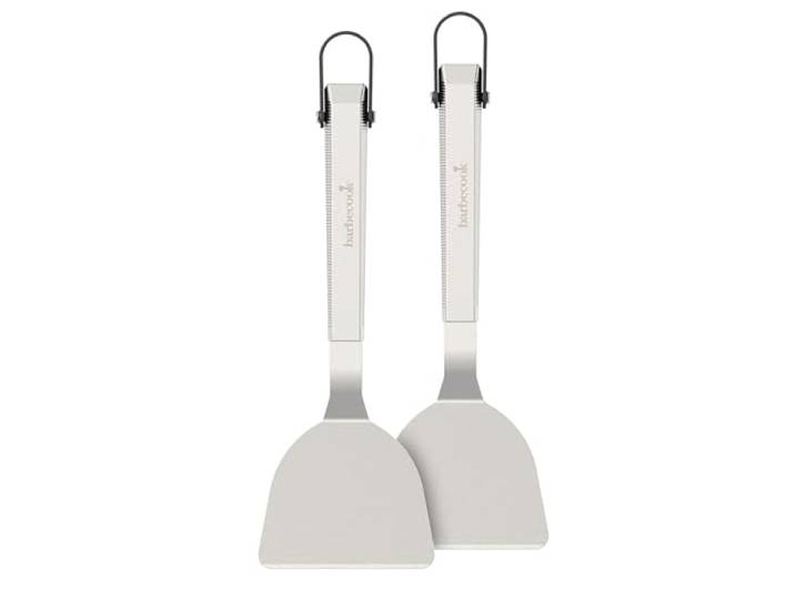 Barbecook set van plancha spatels Premium, bbq accessoires, uit rvs, 33cm